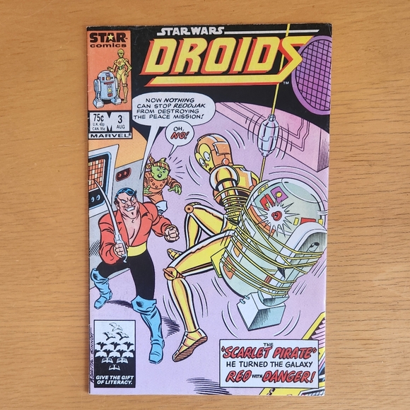 Star Wars Droids #3 & #7, 1980s Marvel comic books (Lot of 2) - Picture 2 of 15